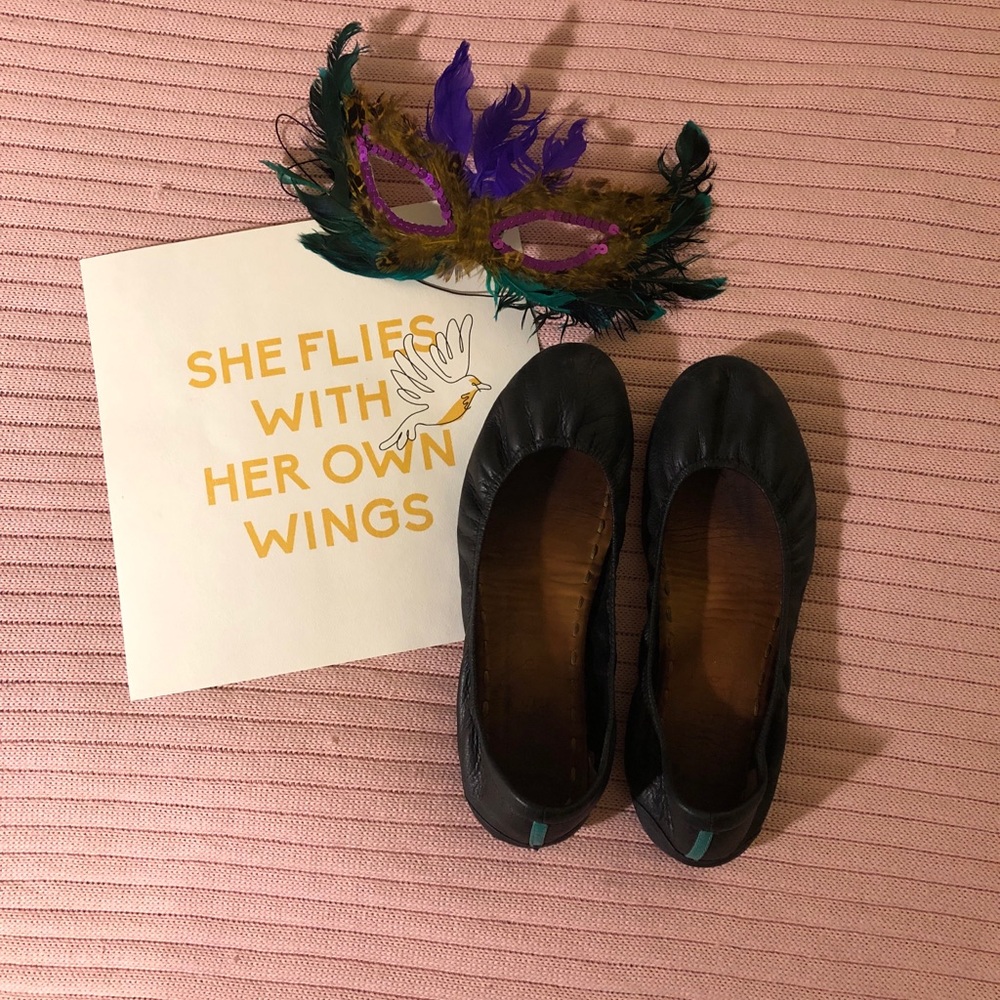 Matte Black Tieks - Size 10